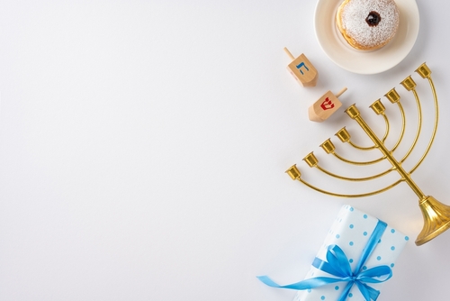 Lot de 24 décorations de Hanoukka Menorah en bois pour enfants - Étoile de David Menorah pour peinture - Artisanat de Hanoukka en bois pour filles